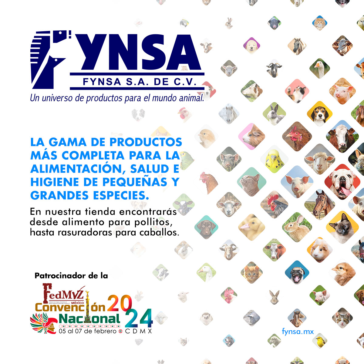 FYNSA patrocinador de la Convención Nacional 2024 de la FedMVZ