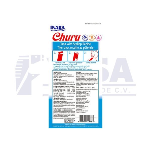 Churu receta de atún con vieira