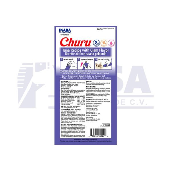 Churu receta de atún con almeja