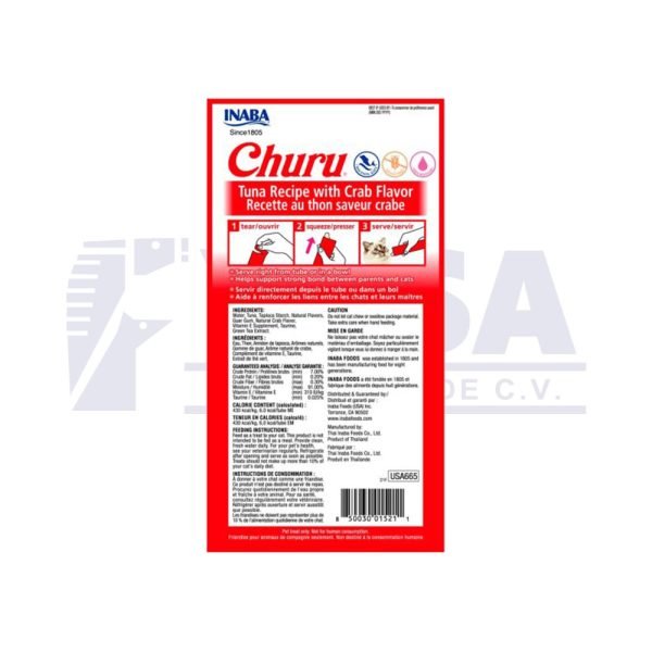 Churu receta de atún con cangrejo