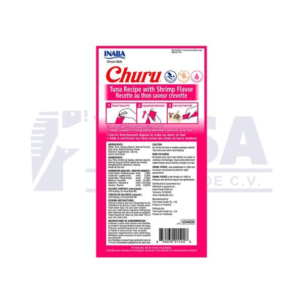 Churu receta de atún con camarón