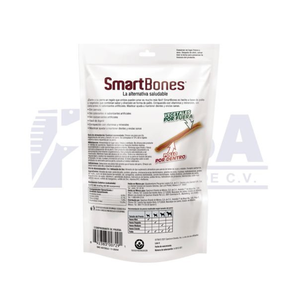 SmartBones palitos de pollo sin artificiales