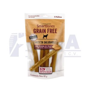 SmartBones grain free palitos de pollo sin artificiales