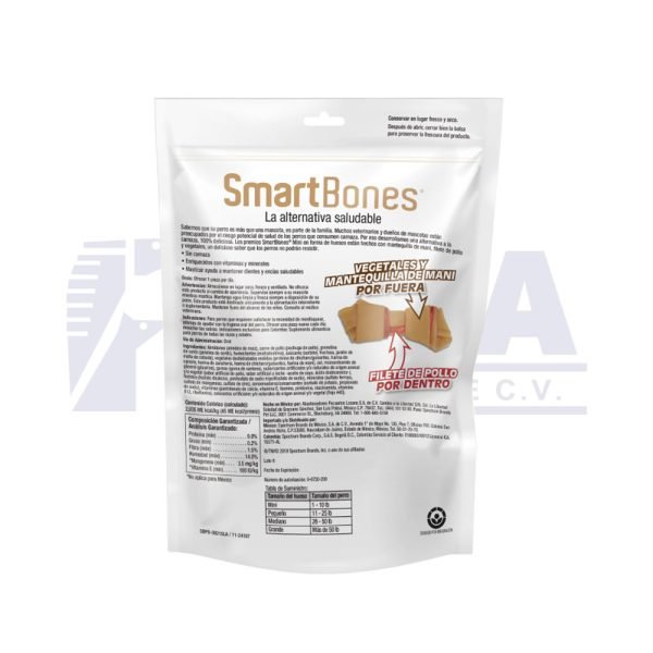 SmartBones huesos mini de mantequilla de maní