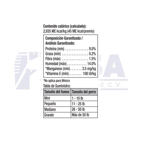 SmartBones huesos mini de mantequilla de maní