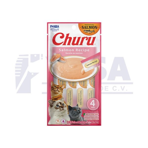 Churu receta de salmón