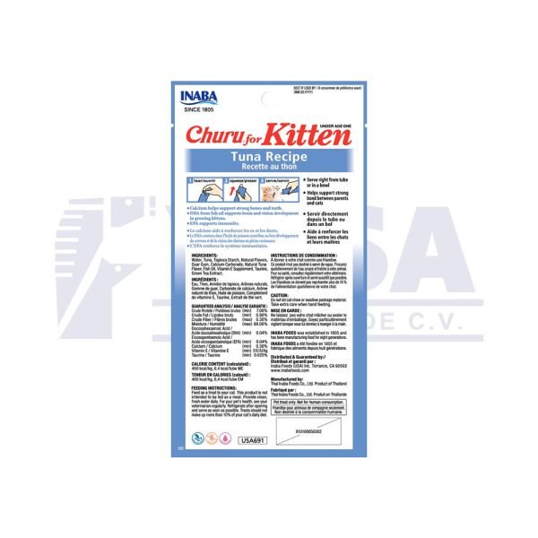 Churu Kitten receta de atún