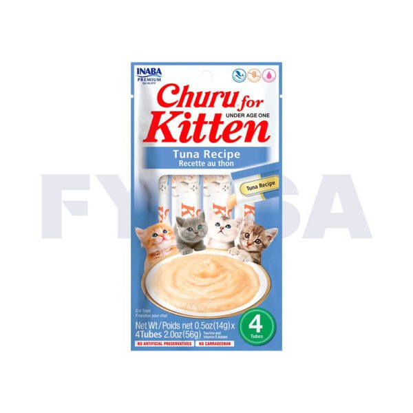 Churu Kitten receta de atún
