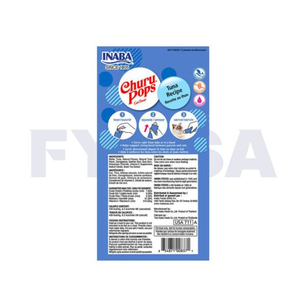 Churu Pops receta de atún