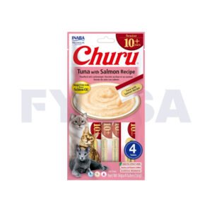 Churu Senior receta de atún con salmón