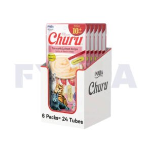 Churu Senior receta de atún con salmón