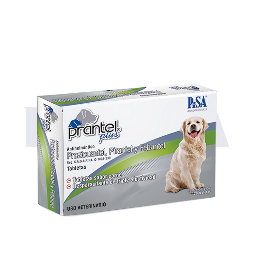 PRANTEL PLUS - 20 tabletas - FYNSAMX