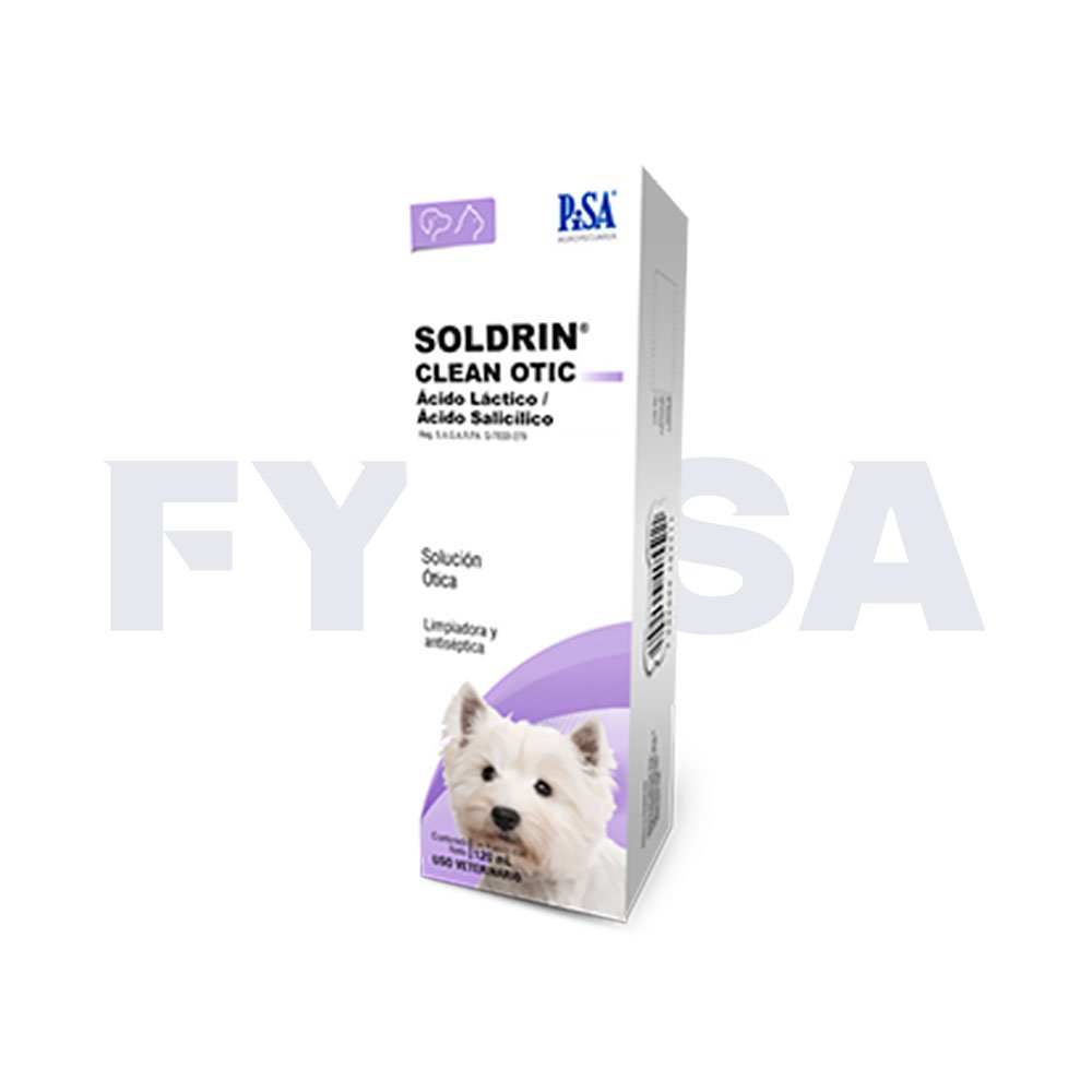 SOLDRIN CLEAN OTIC - 120 mL - FYNSAMX