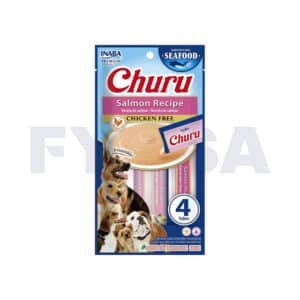 Churu Dog receta de salmón