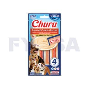 Churu Dog receta de atún y salmón