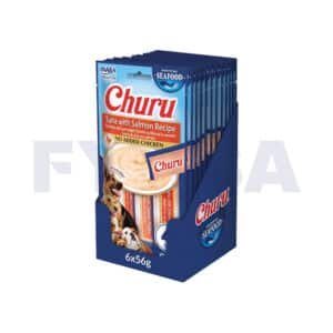 Churu Dog receta de atún y salmón