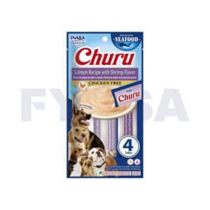 Churu Dog receta de salmón camarón